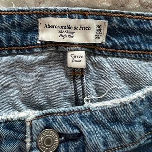 Abercrombie and Fitch skinny jeans curve love size 36/22 long